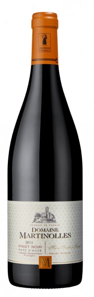 Les chais Saint Laurent PINOT NOIR, Domaine Martinolles