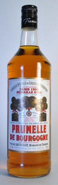 Les chais Saint Laurent  Jacoulot, Prunelle de Bourgogne