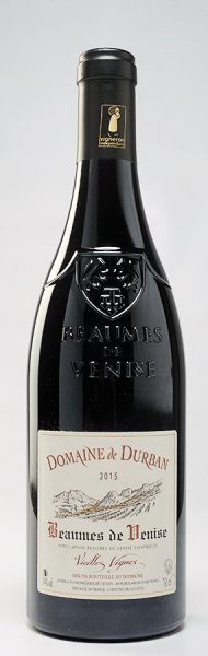 Les chais Saint Laurent Beaumes de Venise « Vieilles Vignes », Domaine de Durban