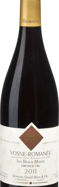Les chais Saint Laurent Vosne Romanée 1er Cru Les Beaux Monts, Domaine Daniel Rion