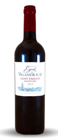 Les chais Saint Laurent ESPRIT DE VALANDRAUD – SAINT EMILION GRAND CRU