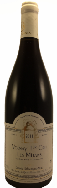 Les chais Saint Laurent VOLNAY 1ER CRU « LES MITANS » DOMAINE REBOURGEON MURE