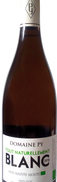 Les chais Saint Laurent « Tout Naturellement » blanc – Domaine Py – IGP Pays d’Oc